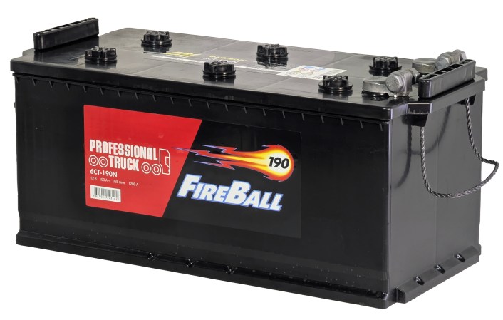 Аккумулятор FIREBALL 190 рус. клемма болт